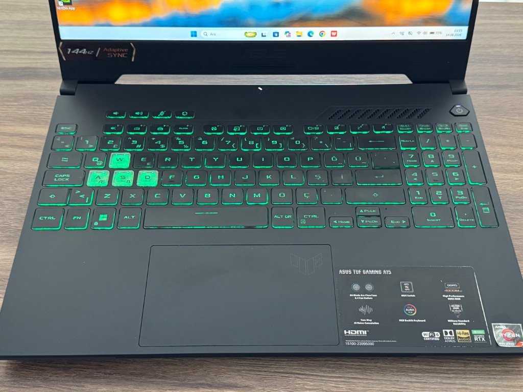 Asus TUF Gaming A15 - Detay 2