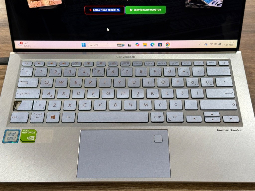 Asus ZenBook UX392F 2. EL Bilgisayar - Detay 4